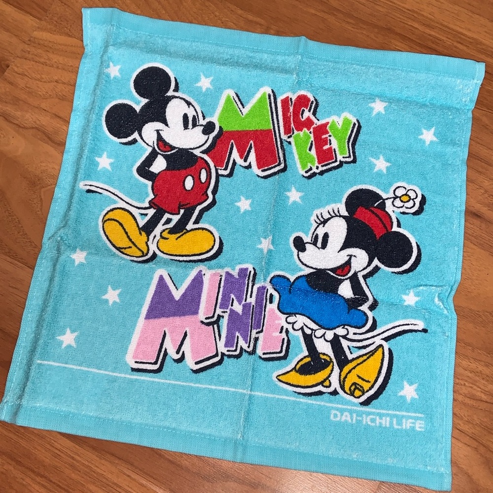NWT Disney x Dai-Ichi Life Face Towel
